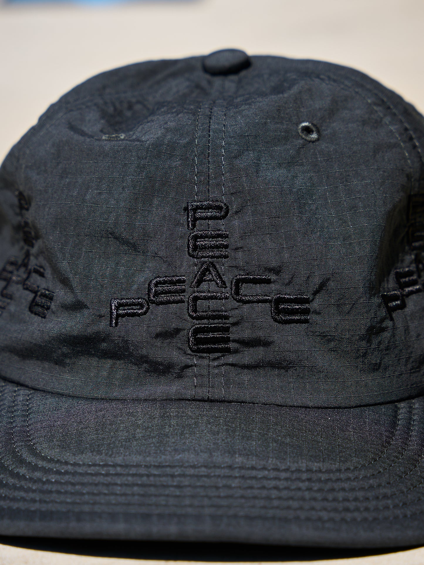 SOFT BRIM 6 PANEL CAP (MORE PEACE)