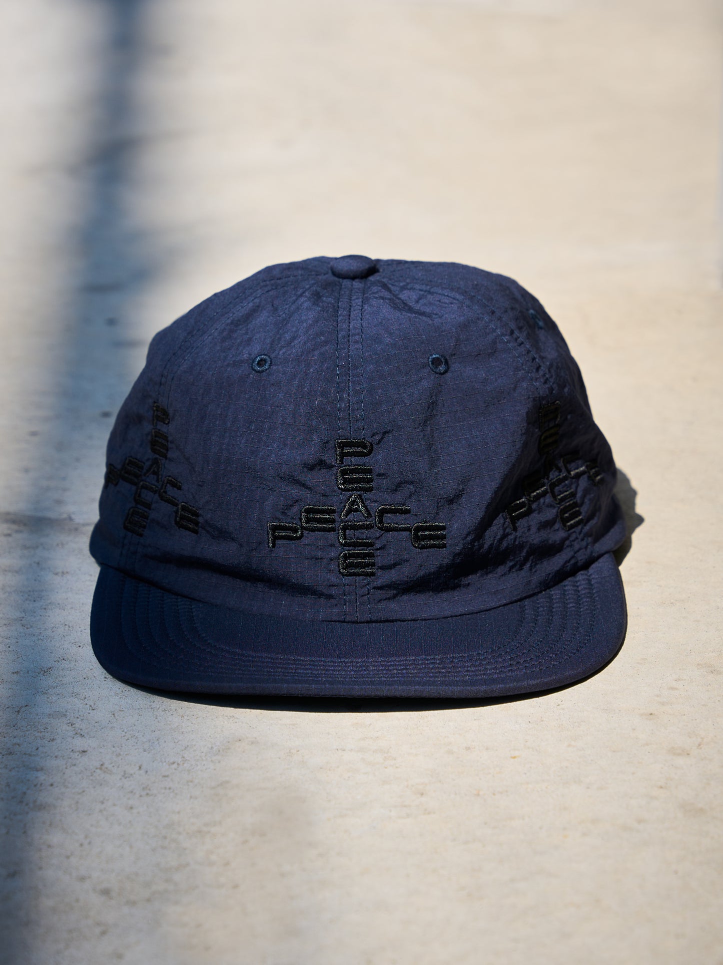 SOFT BRIM 6 PANEL CAP (MORE PEACE)
