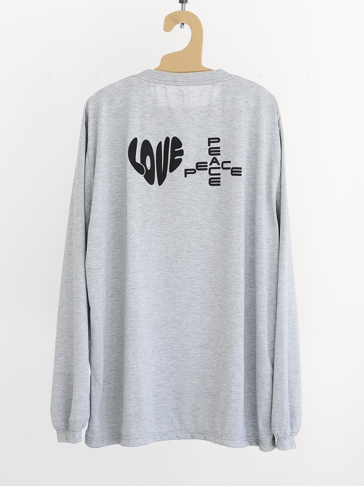POCKET LS TEE (LOVE & PEACE)