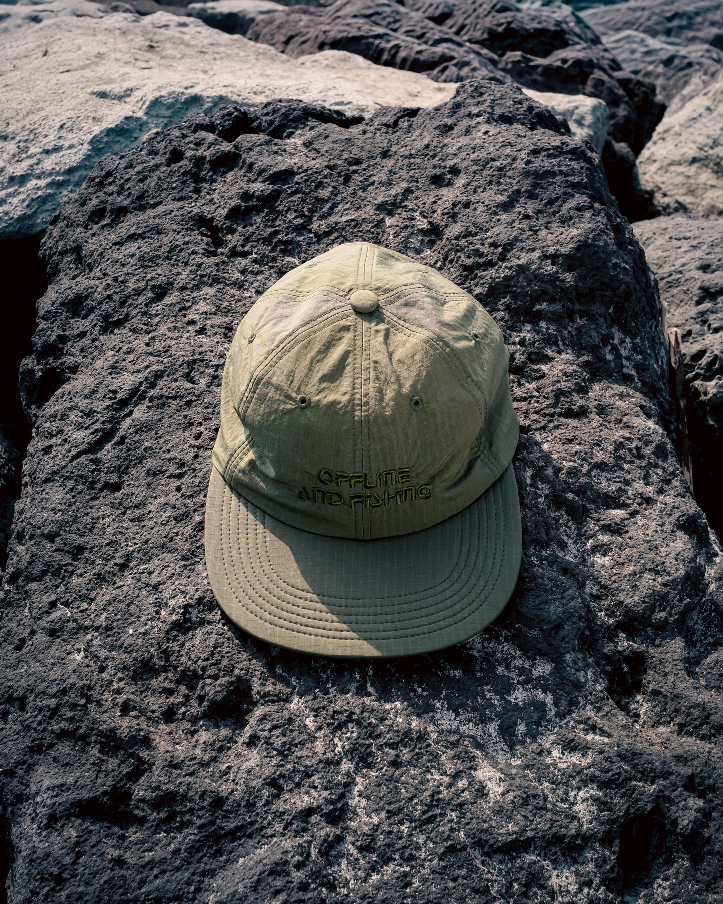 SOFT BRIM 6 PANEL CAP w/ CHIN STRAP (OFFLINE)