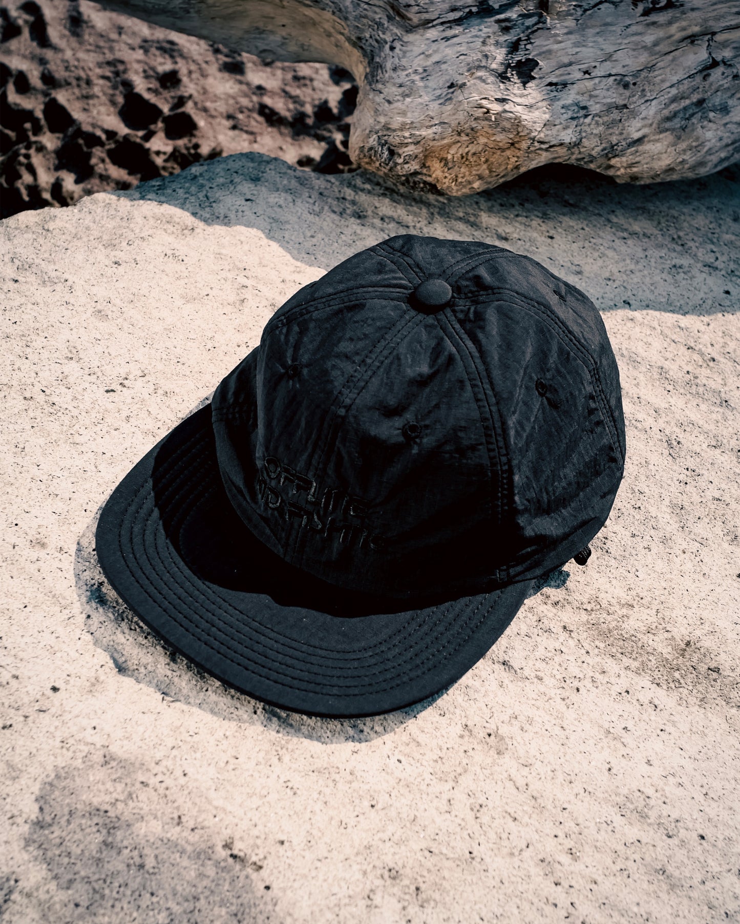 SOFT BRIM 6 PANEL CAP w/ CHIN STRAP (OFFLINE)