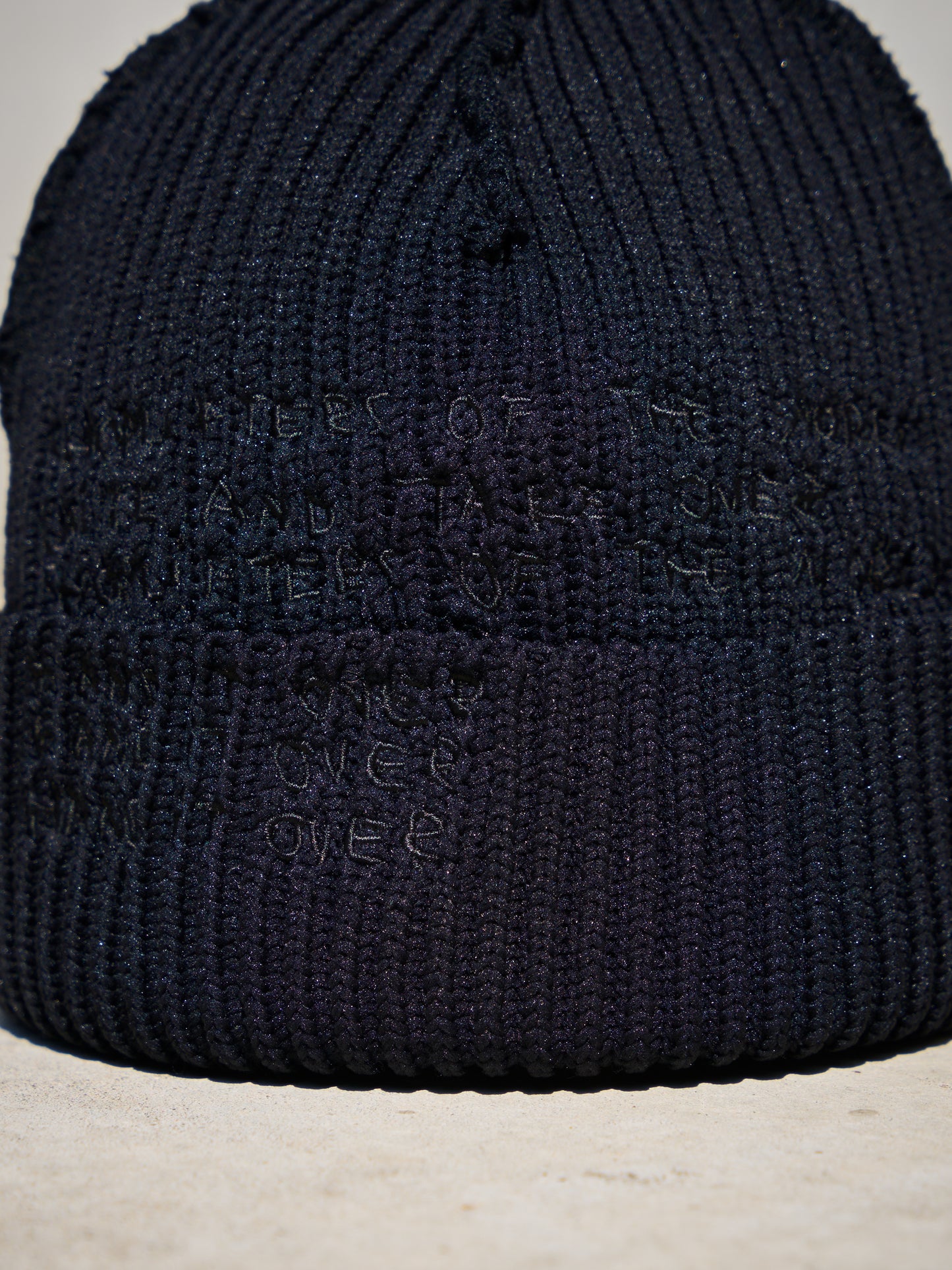 INSIDE OUT CUFF BEANIE