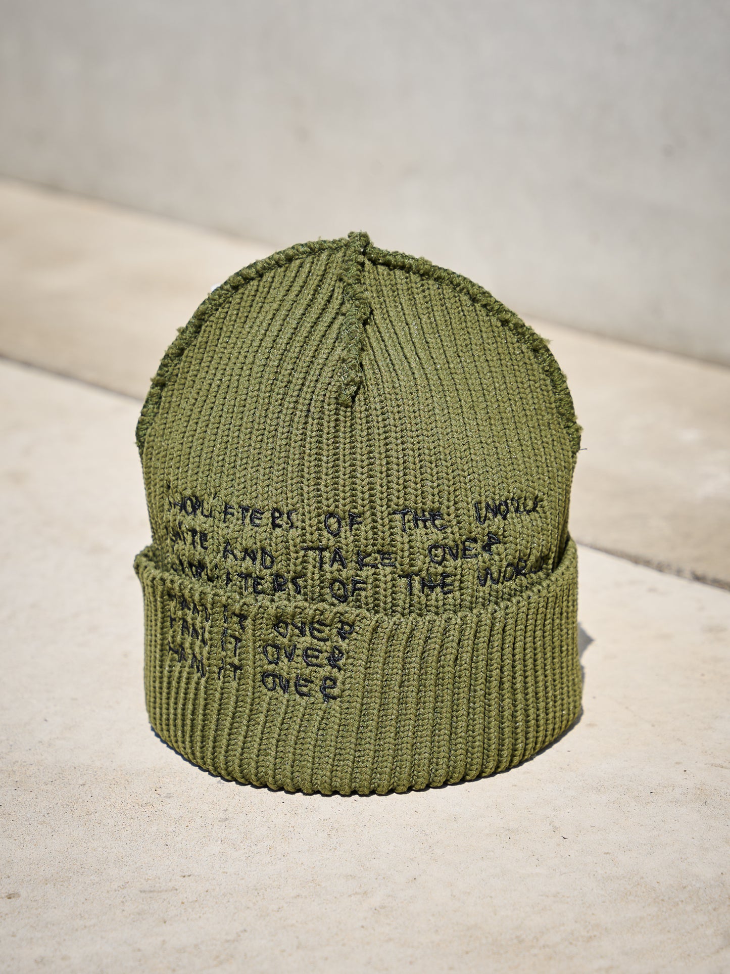 INSIDE OUT CUFF BEANIE