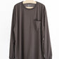 POCKET LS TEE (LOVE & PEACE)
