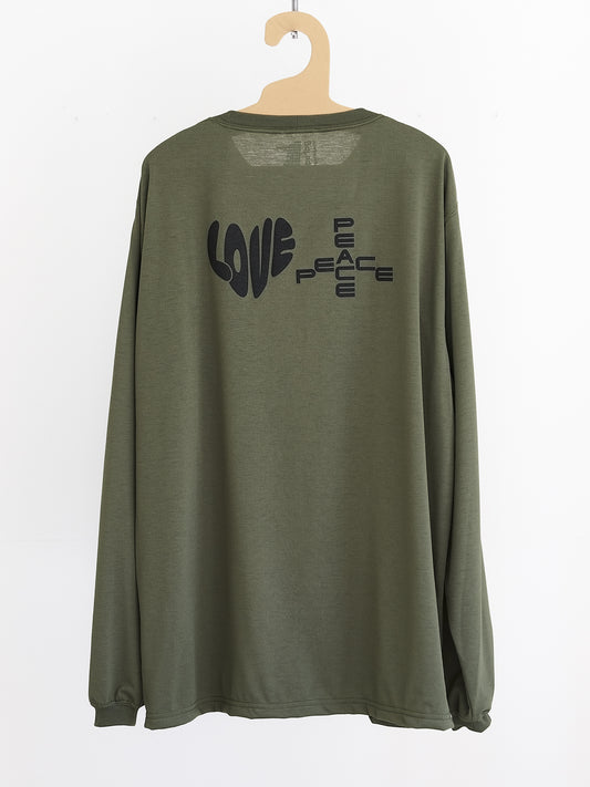 POCKET LS TEE (LOVE & PEACE)