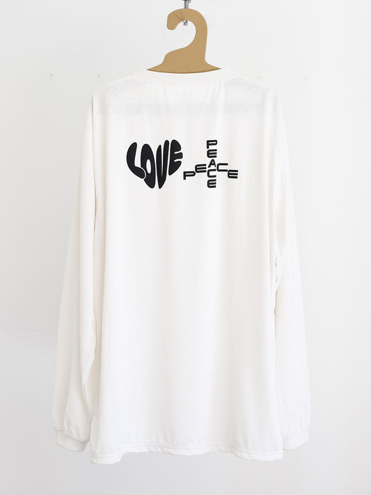 POCKET LS TEE (LOVE & PEACE)