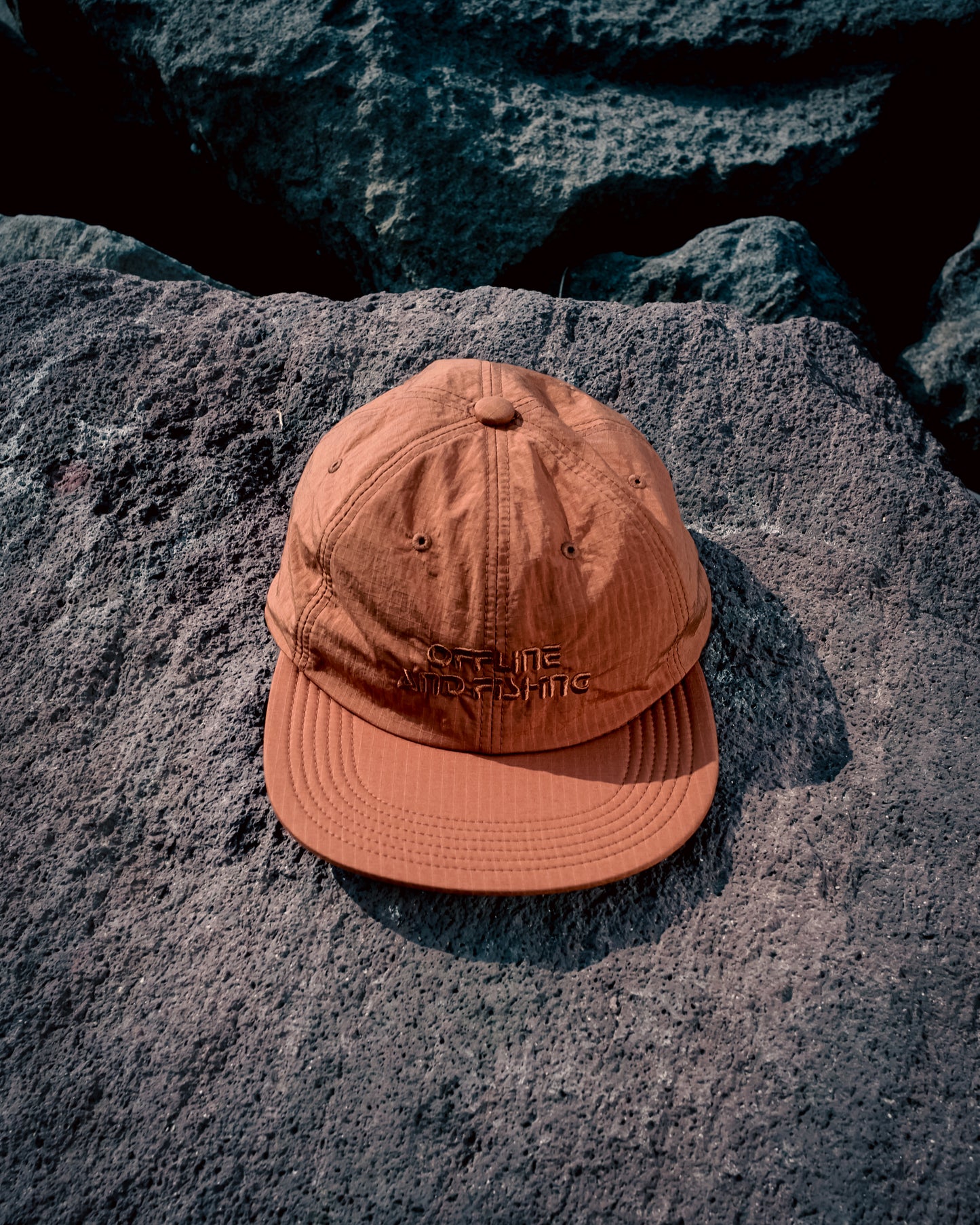 SOFT BRIM 6 PANEL CAP w/ CHIN STRAP (OFFLINE)