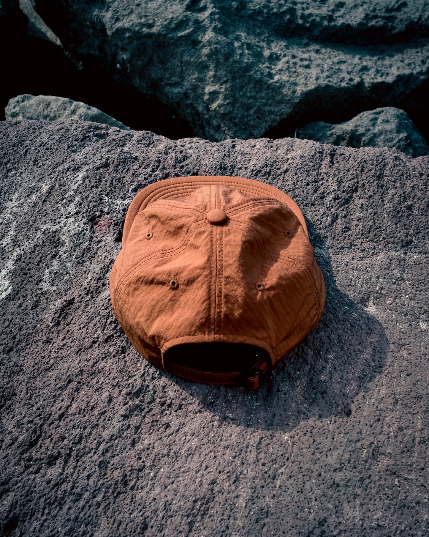 SOFT BRIM 6 PANEL CAP w/ CHIN STRAP (OFFLINE)